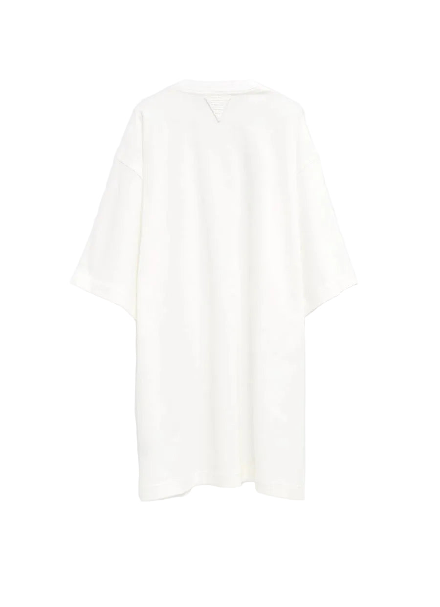 Short-Sleeved Crewneck T-shirt-BOTTEGA VENETA-Verso