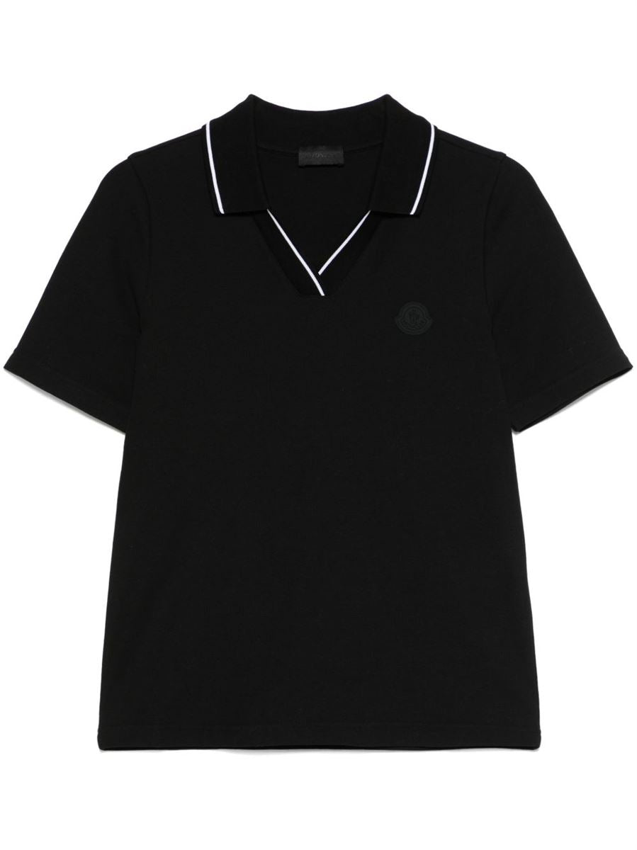 SHORT-SLEEVES POLO SHIRT -  MONCLER -  Verso