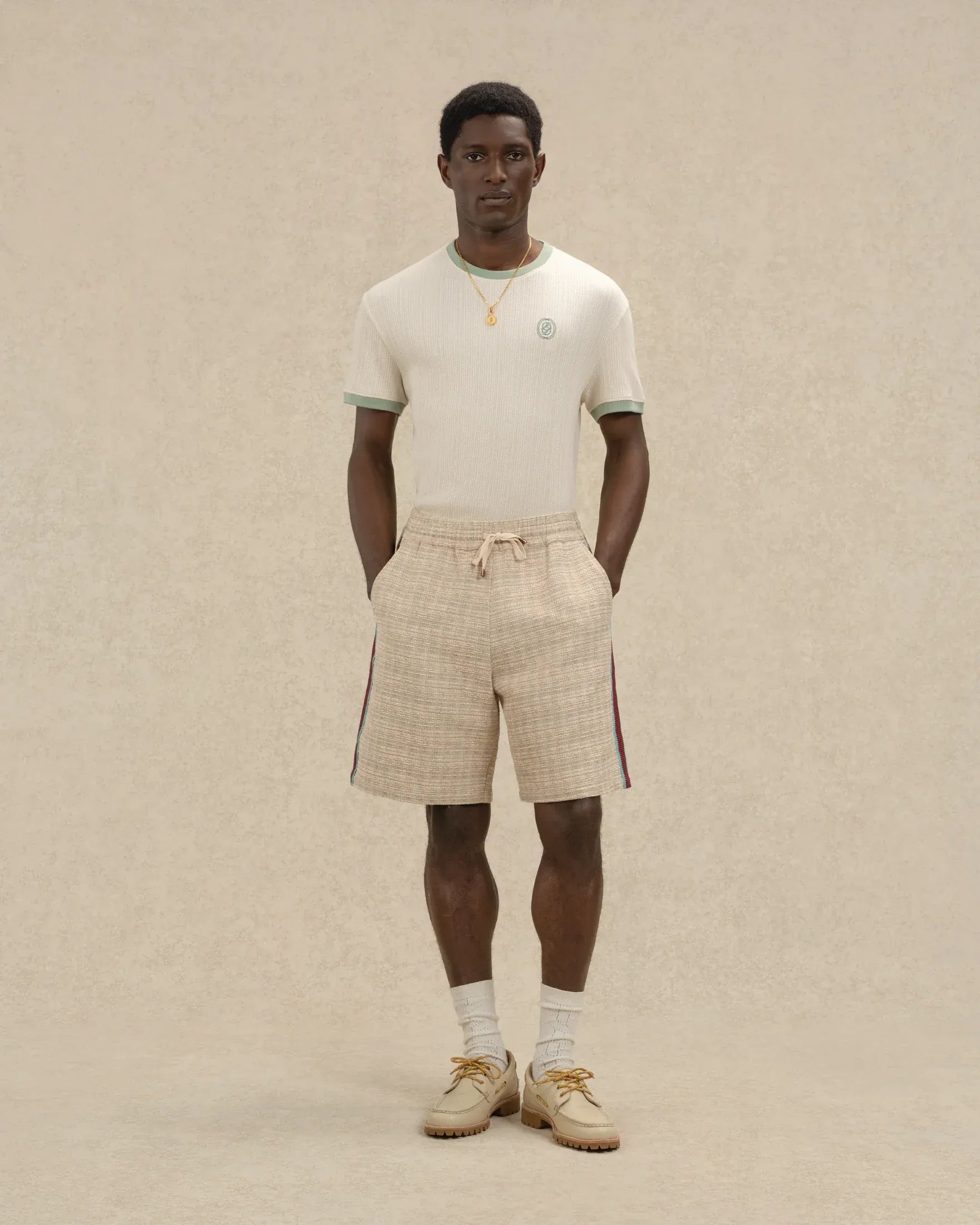 Short tweed d miroir-DRÔLE DE MONSIEUR-Verso