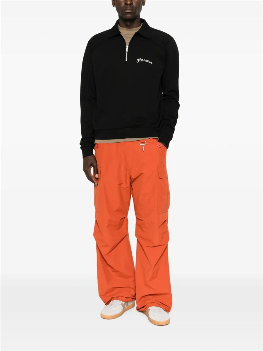 Signature raglan half-zip-FLÂNEUR-Verso