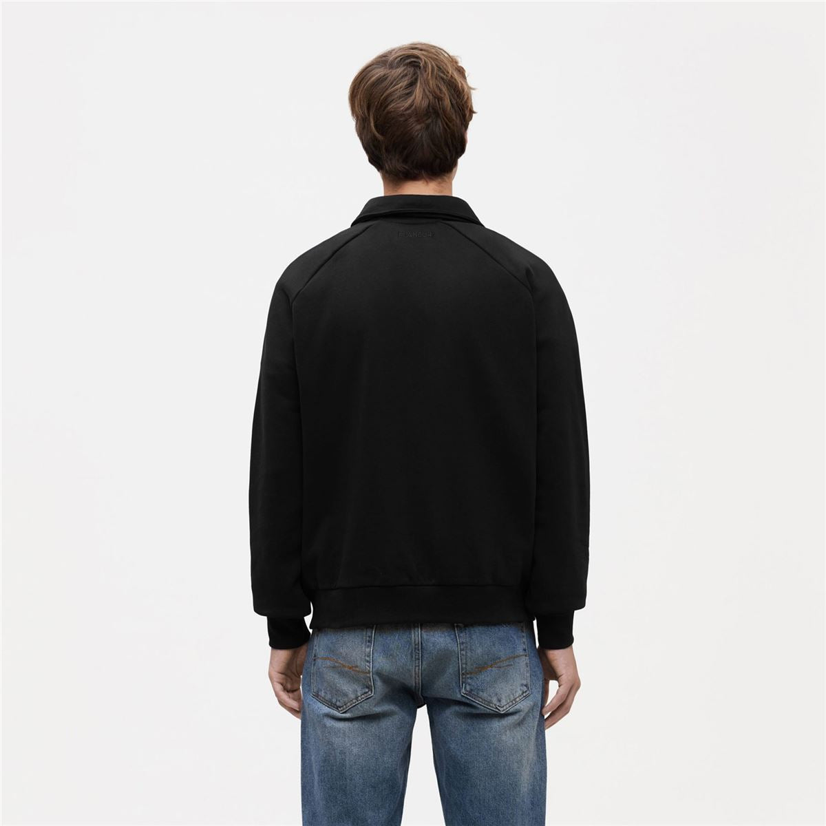 signature raglan half zip-FLANEUR-Verso