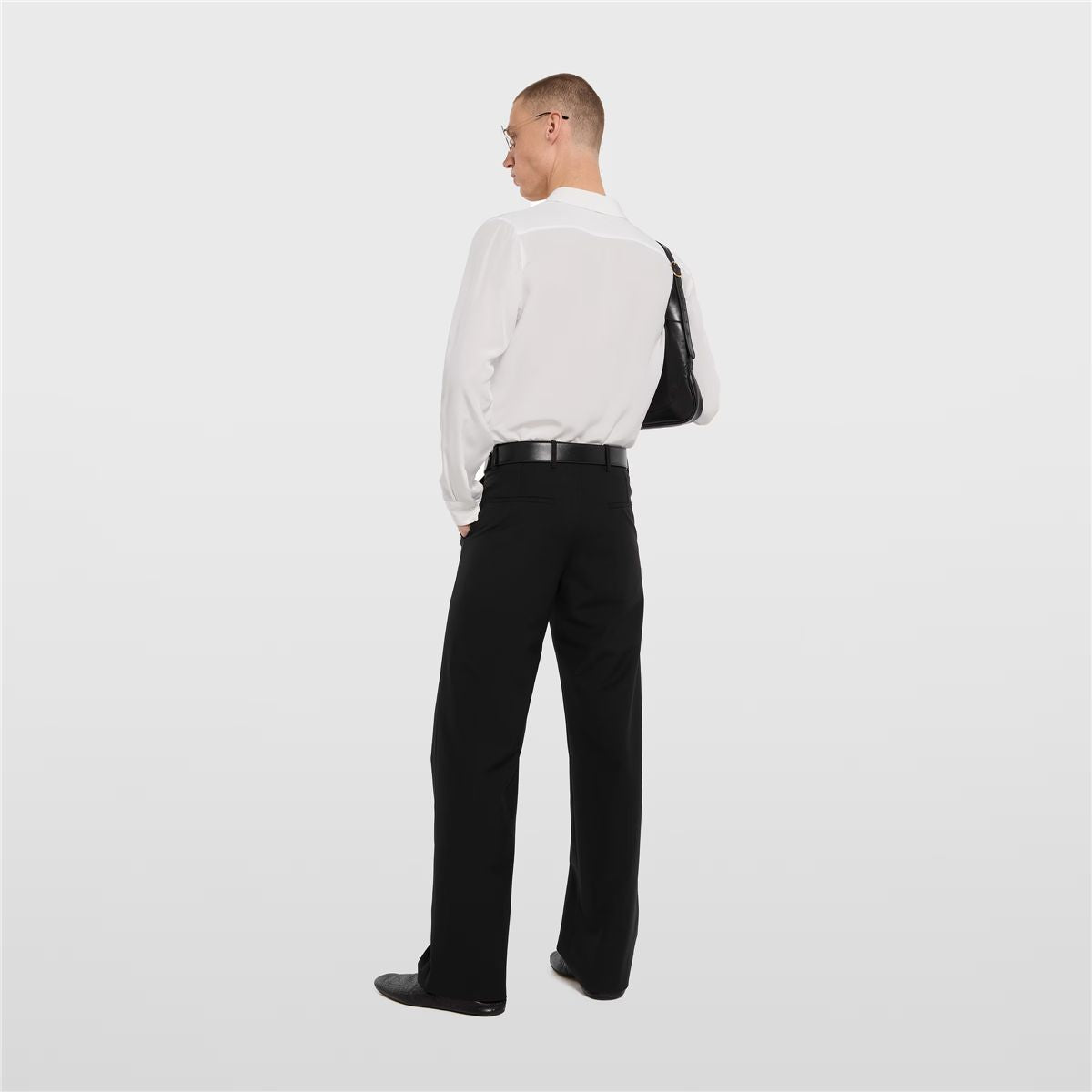 Silk crêpe de chine shirt-GUCCI-Verso