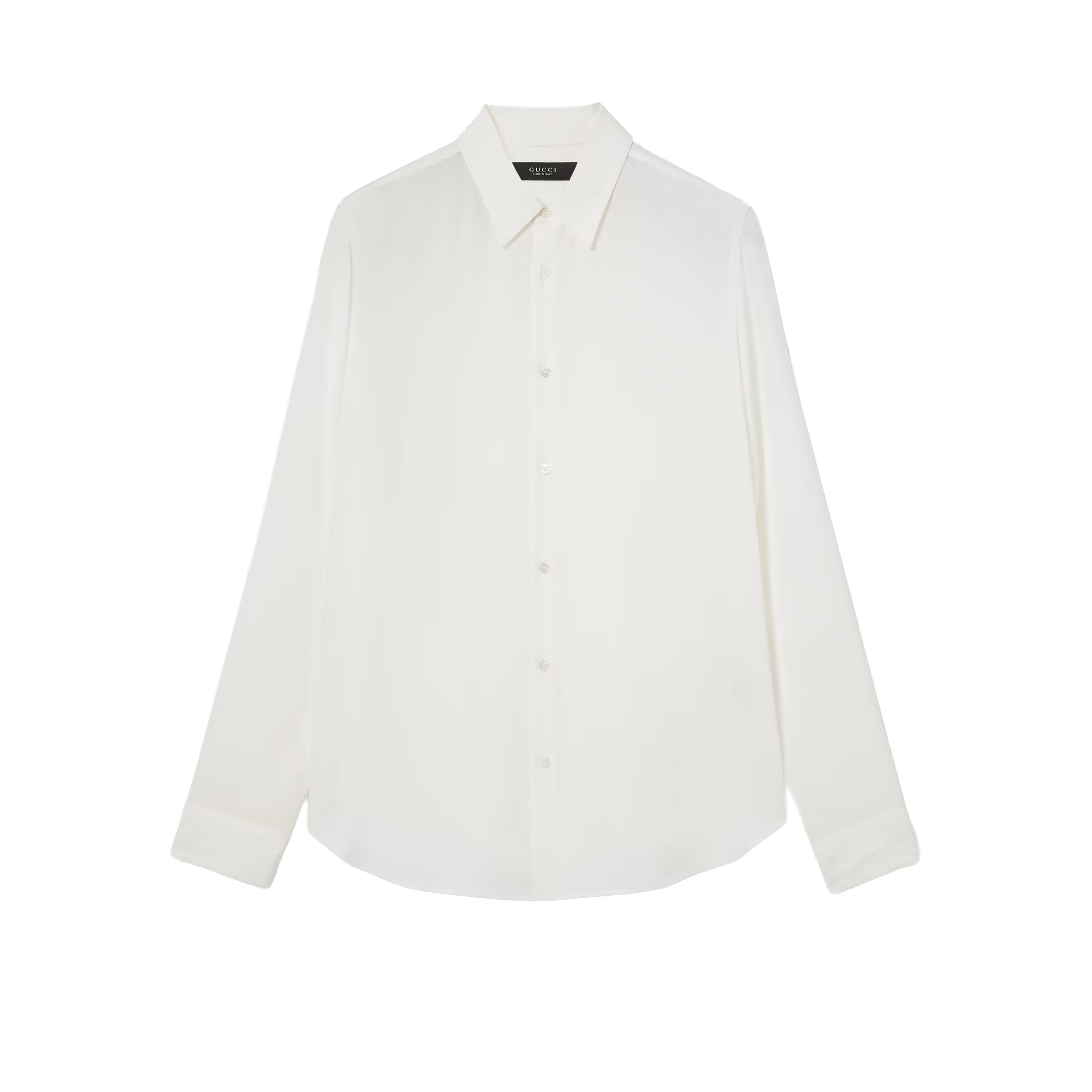 Silk crêpe de chine shirt-GUCCI-Verso