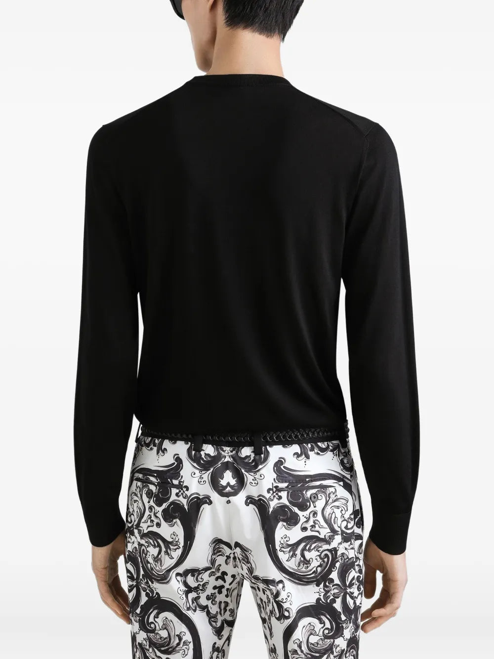 Silk jumper-DOLCE & GABBANA-Verso