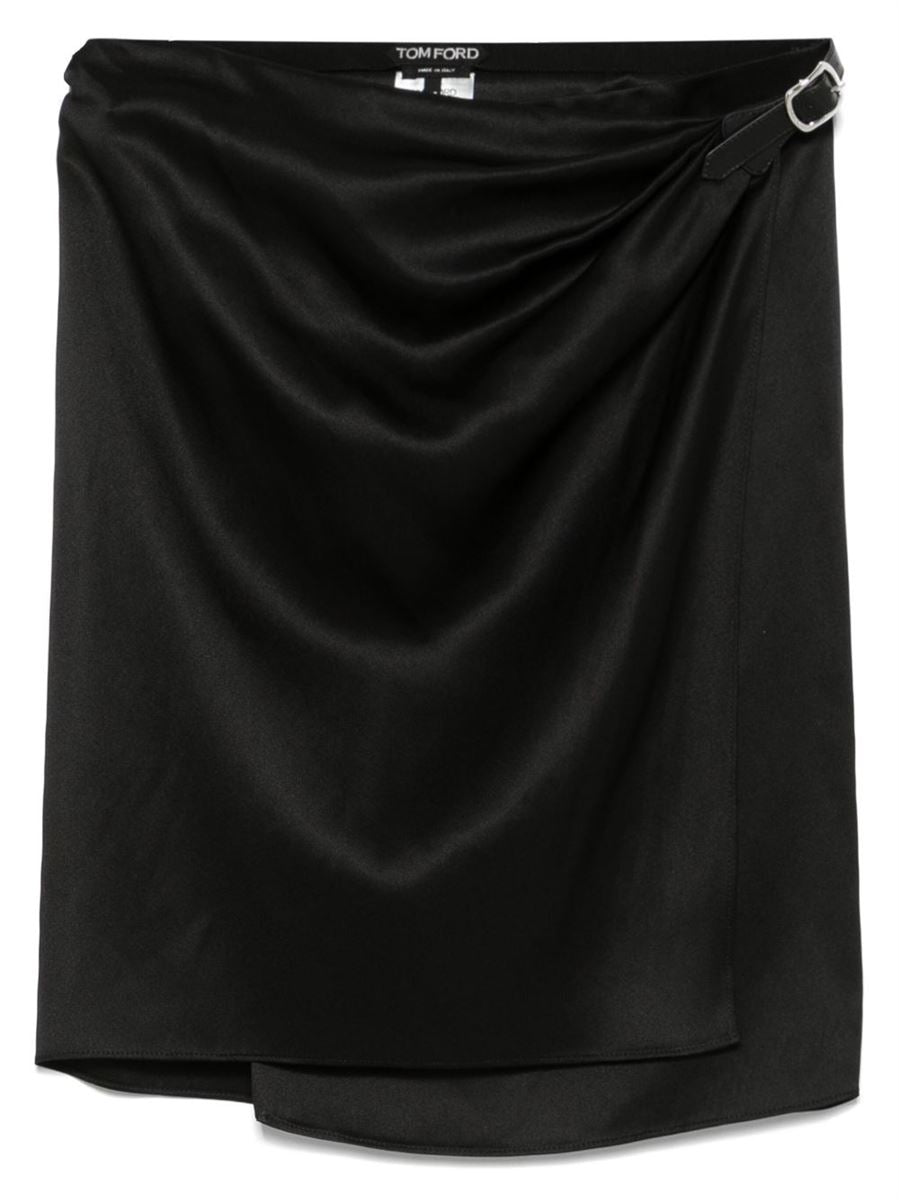 SILK MINI SKIRT - TOM FORD - Verso
