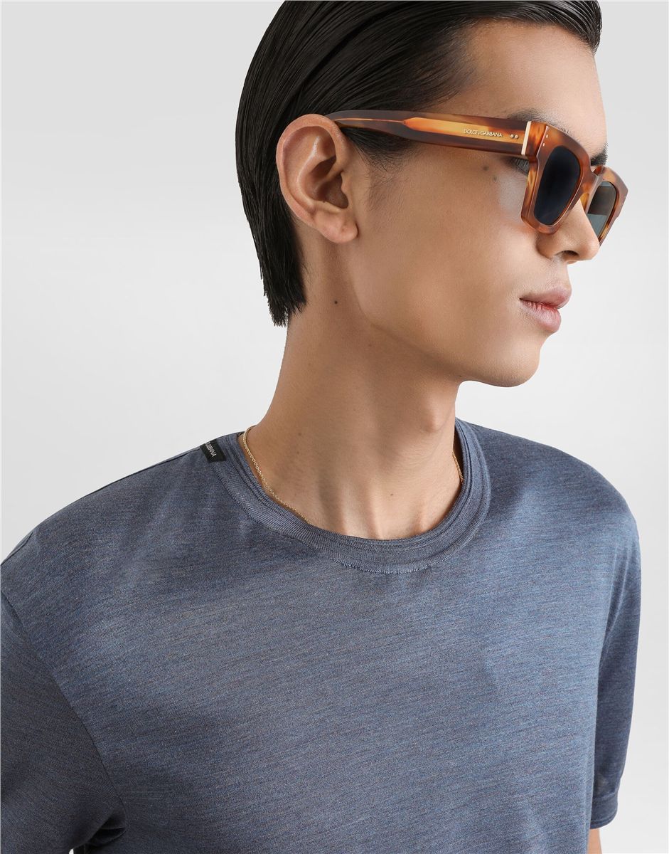Silk t-shirt-DOLCE&GABBANA-Verso