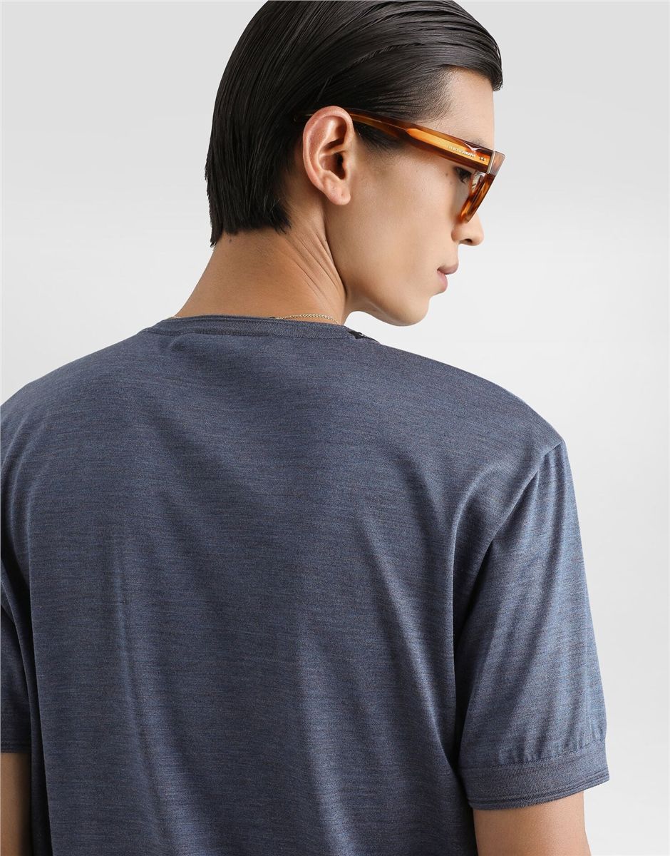 Silk t-shirt-DOLCE&GABBANA-Verso