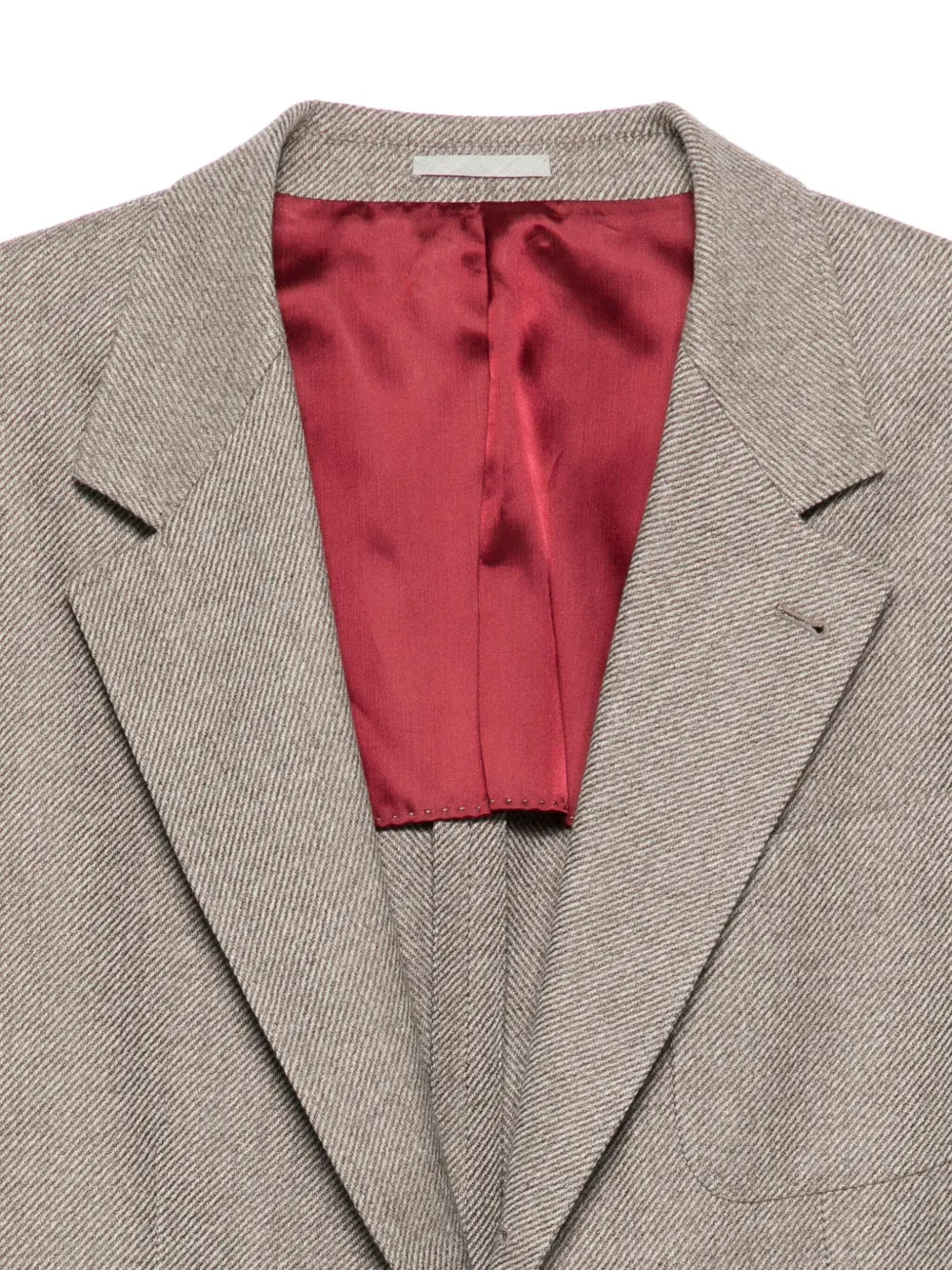 Single-breasted blazer-BRUNELLO CUCINELLI-Verso