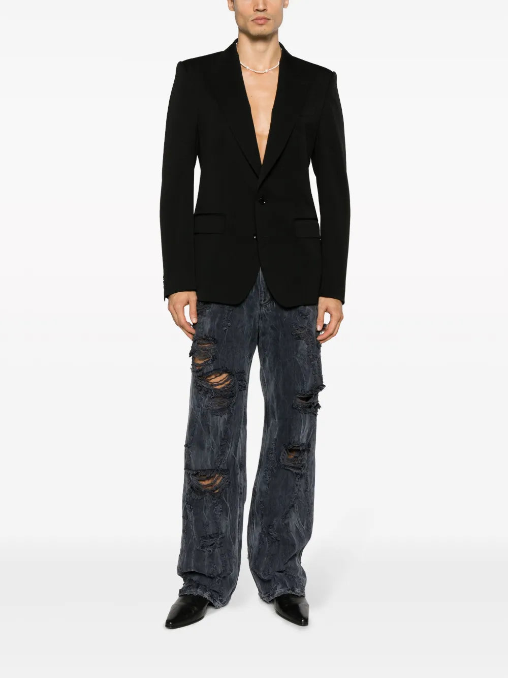 Single-breasted Blazer-DOLCE & GABBANA-Verso