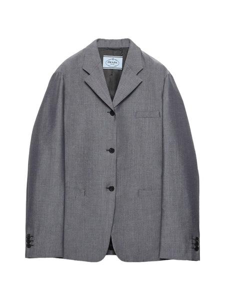 Single-breasted Kid-mohair Jacket