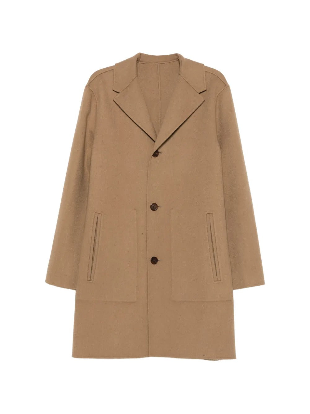 Single-breasted notch-lapels coat-ALICIA AUDREY-Verso