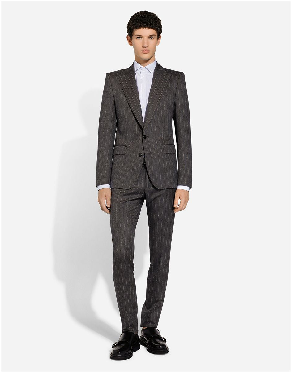 Single-breasted sicilia-fit suit-DOLCE&GABBANA-Verso