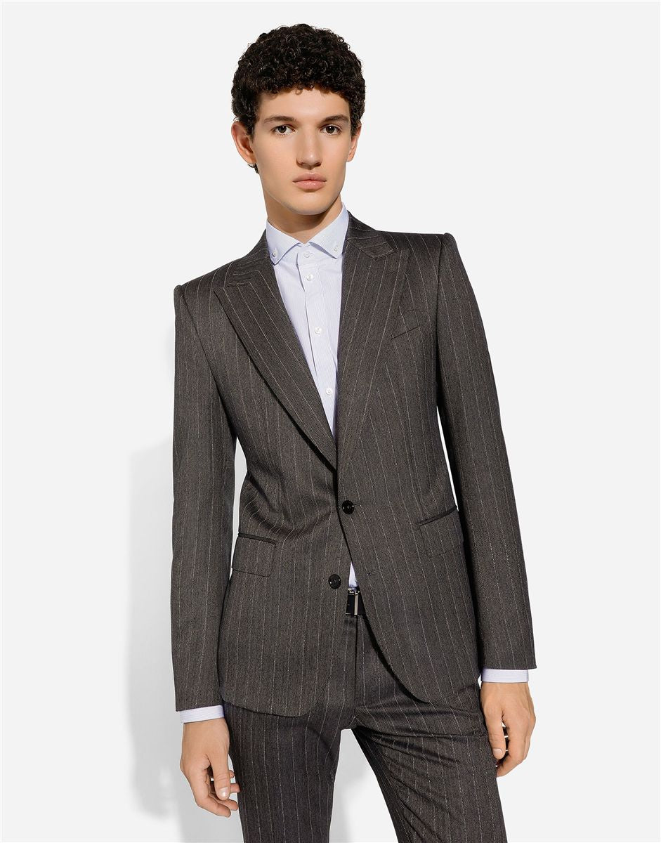 Single-breasted sicilia-fit suit-DOLCE&GABBANA-Verso