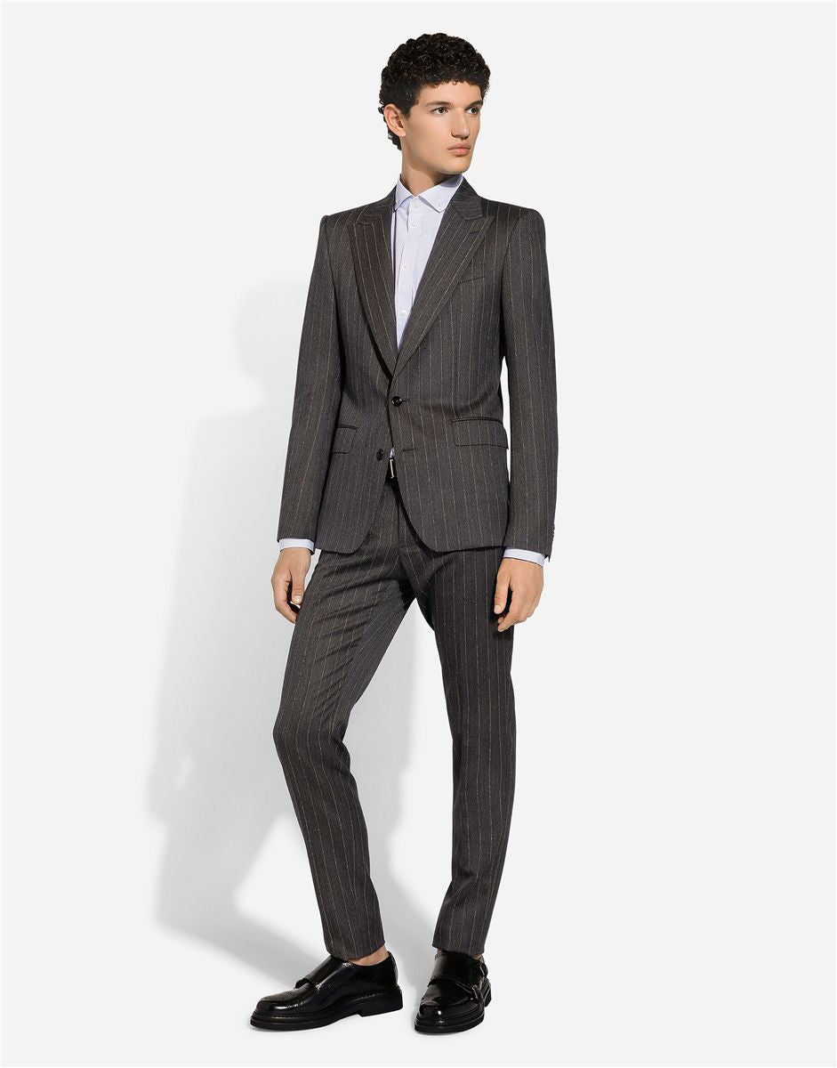 Single-breasted sicilia-fit suit-DOLCE&GABBANA-Verso