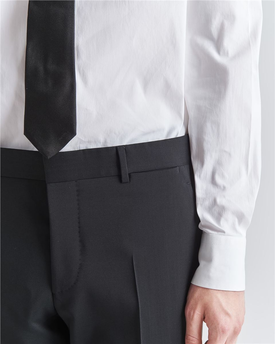 Single breasted wool and mohair suit-PRADA-Verso