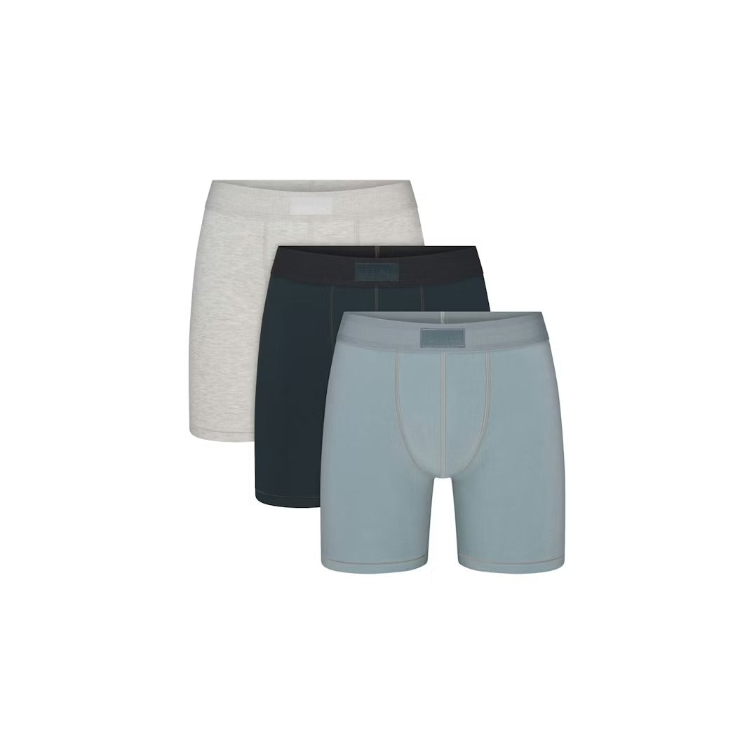 Skims cotton men’s 5" boxer brief 3-pack-SKIMS-Verso