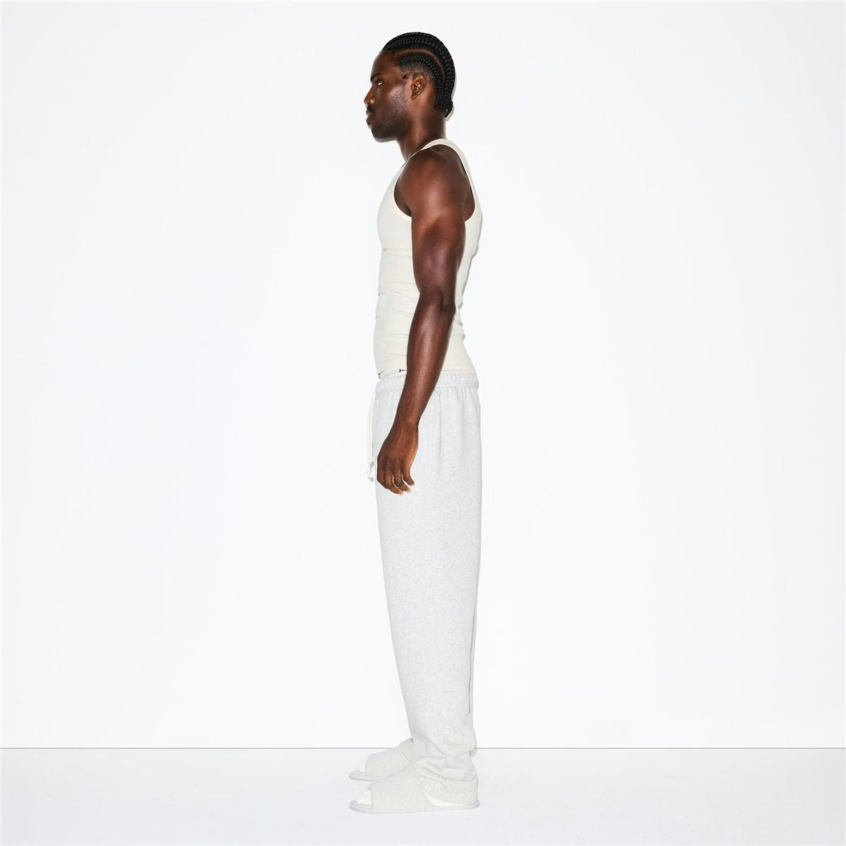 Skims fleece lounge men’s classic straight leg pant-SKIMS-Verso