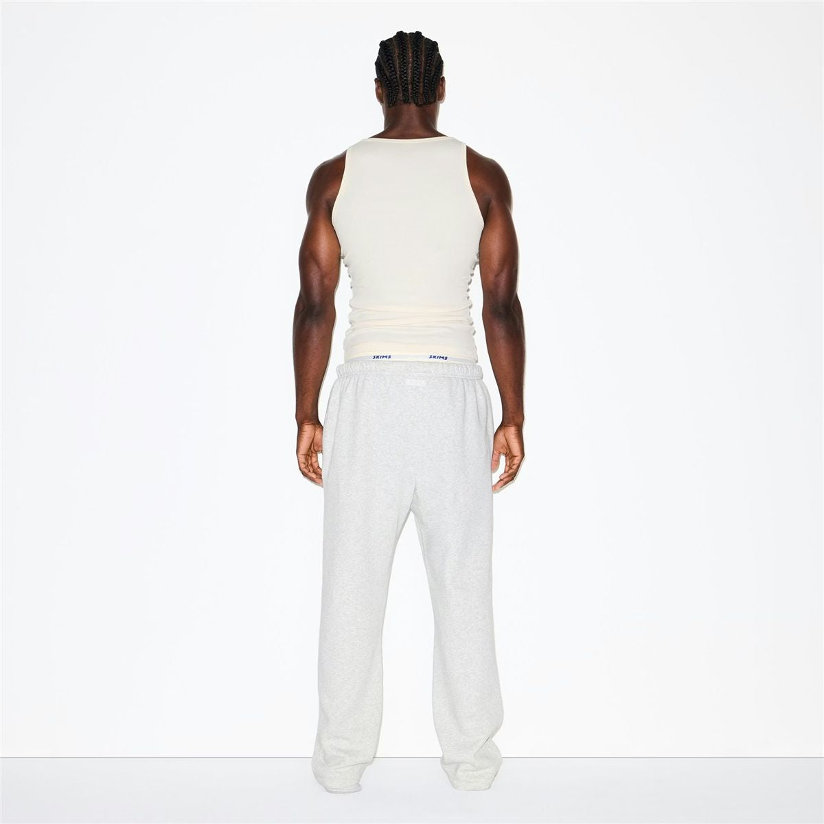 Skims fleece lounge men’s classic straight leg pant-SKIMS-Verso