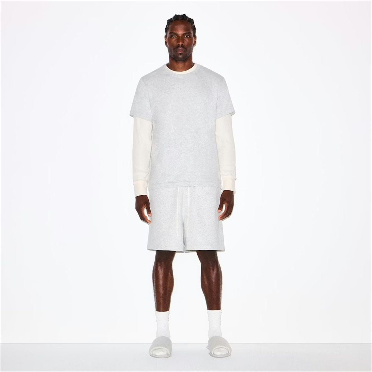 Skims fleece lounge men’s relaxed short-SKIMS-Verso