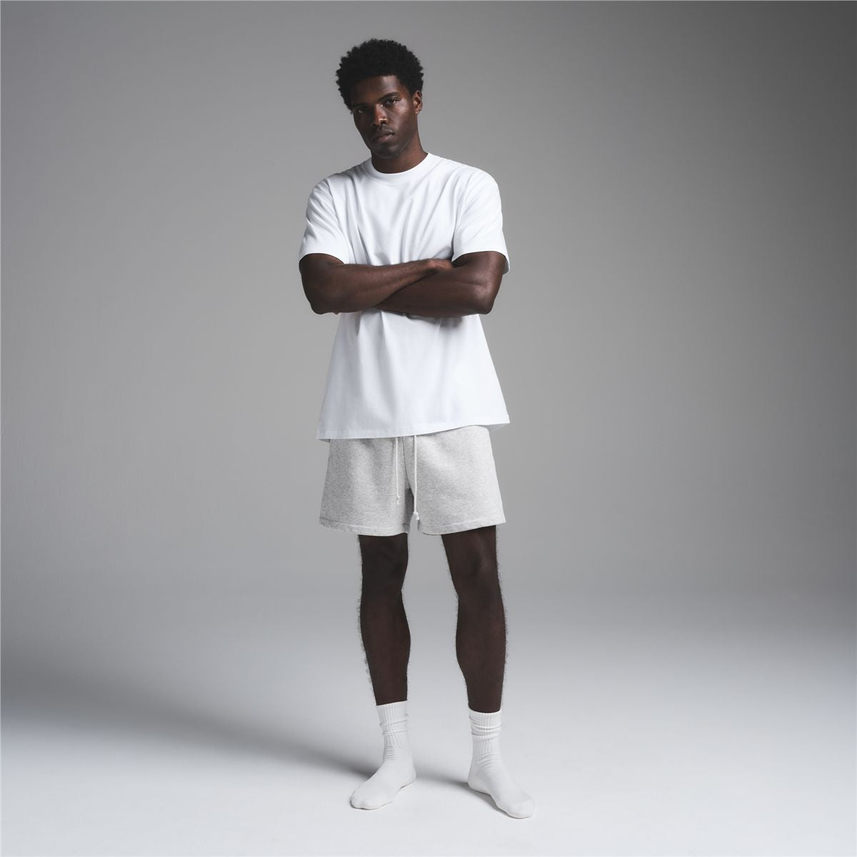 Skims heavyweight cotton men’s relaxed t-shirt-SKIMS-Verso