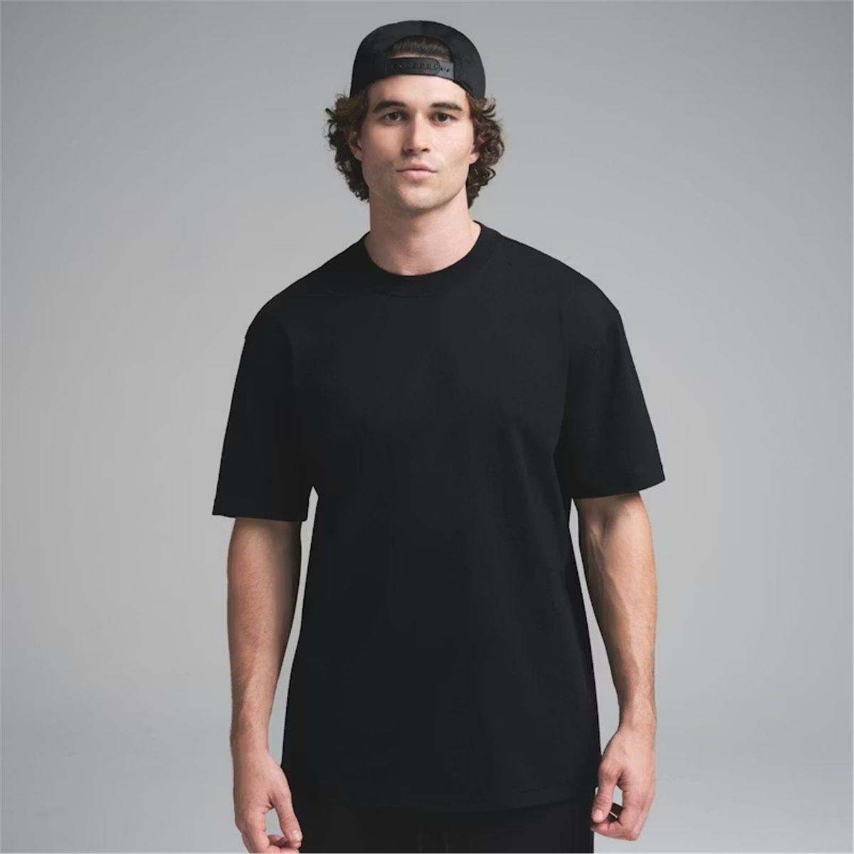 Skims heavyweight cotton men’s relaxed t-shirt-SKIMS-Verso