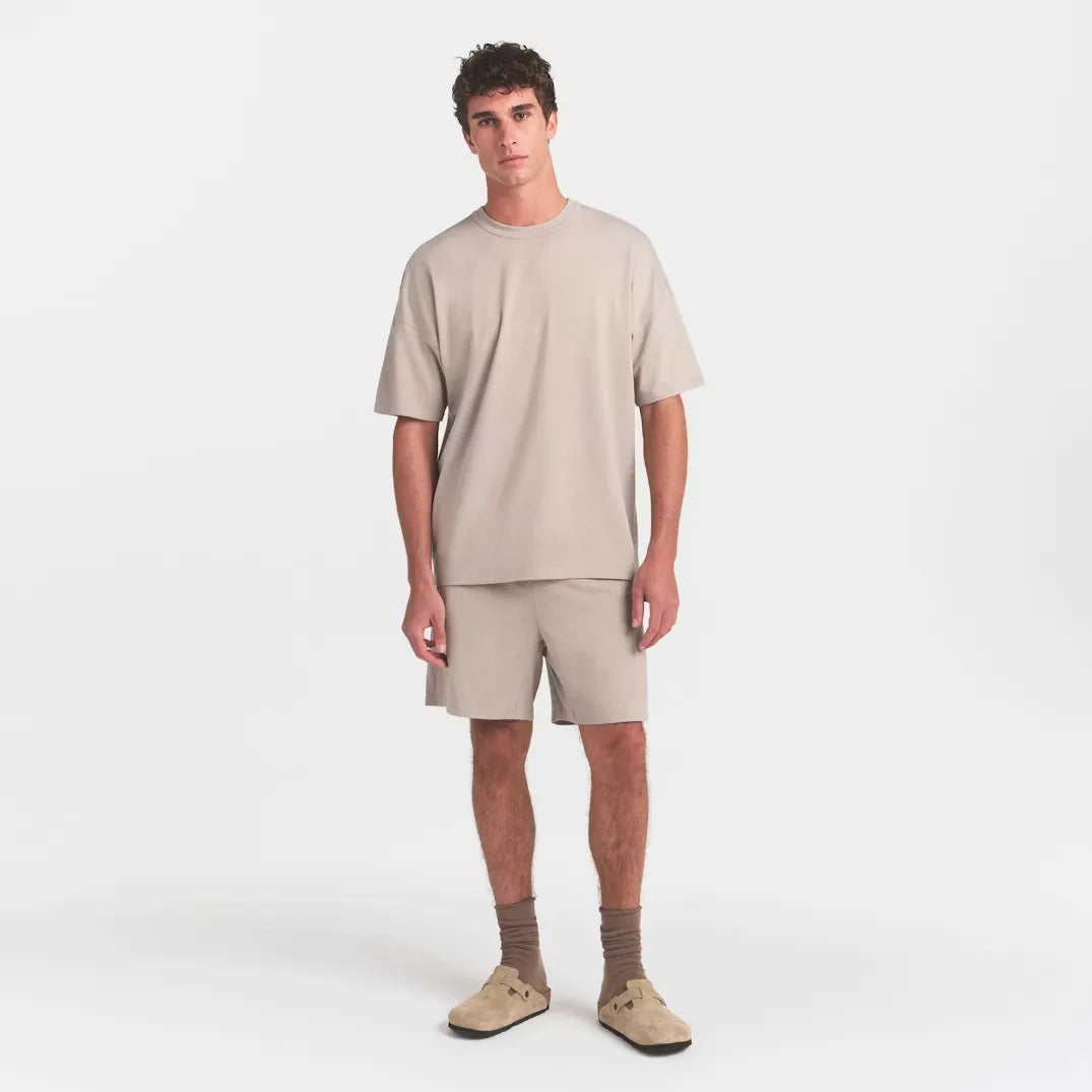 SKIMS Jersey Lounge Men’s Oversized T-Shirt-SKIMS-Verso