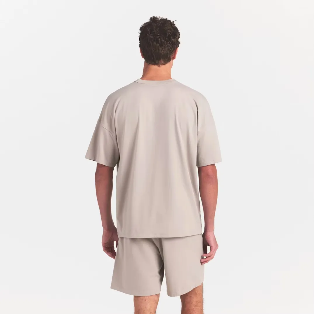 SKIMS Jersey Lounge Men’s Oversized T-Shirt-SKIMS-Verso