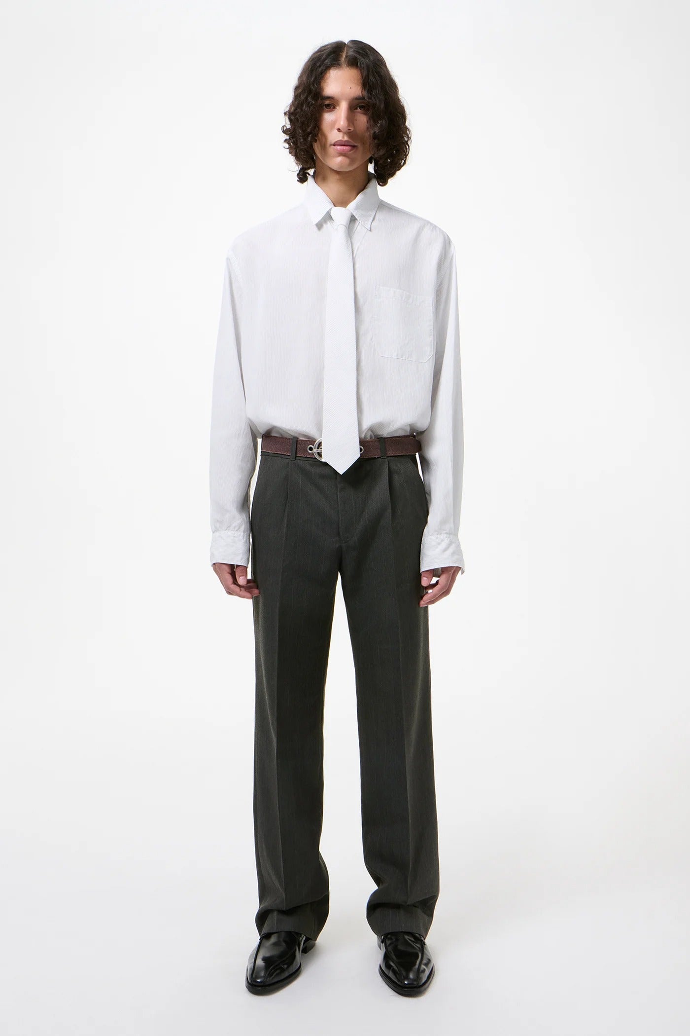 Slack Pinstripe Trousers-OUR LEGACY-Verso