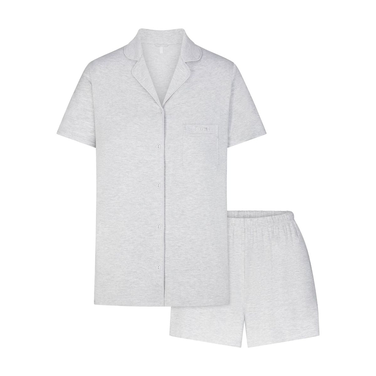 Sleep short sleeve button up set-SKIMS-312801-XS-Verso