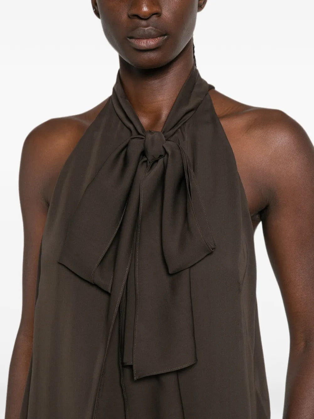 Sleeveless bow-detail top-TOM FORD-Verso