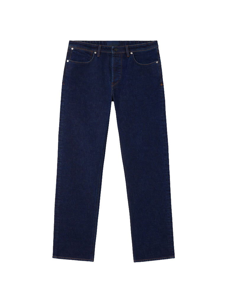 Slim-fit five-pocket jeans with rinsed finish-STONE ISLAND-Verso