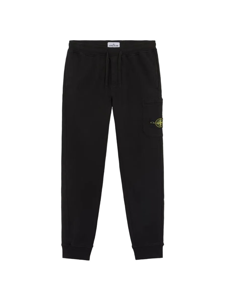 Slim-fit joggers with cargo pocket-STONE ISLAND-311420-XS-Verso