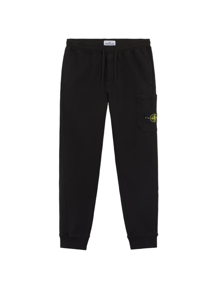 Slim-fit joggers with elasticated waistband-STONE ISLAND-Verso