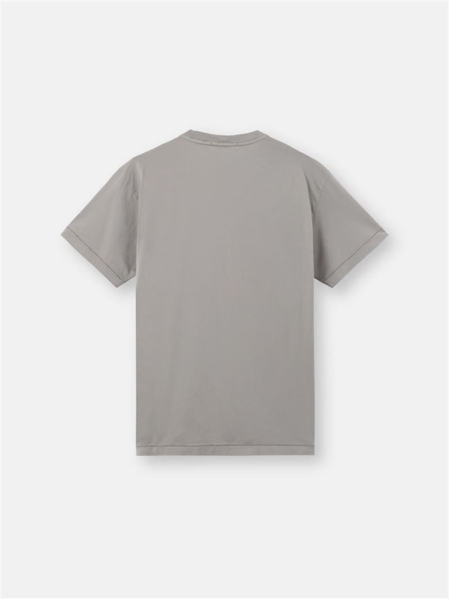 Slim-fit short-sleeve polo shirt with compass patch-STONE ISLAND-Verso