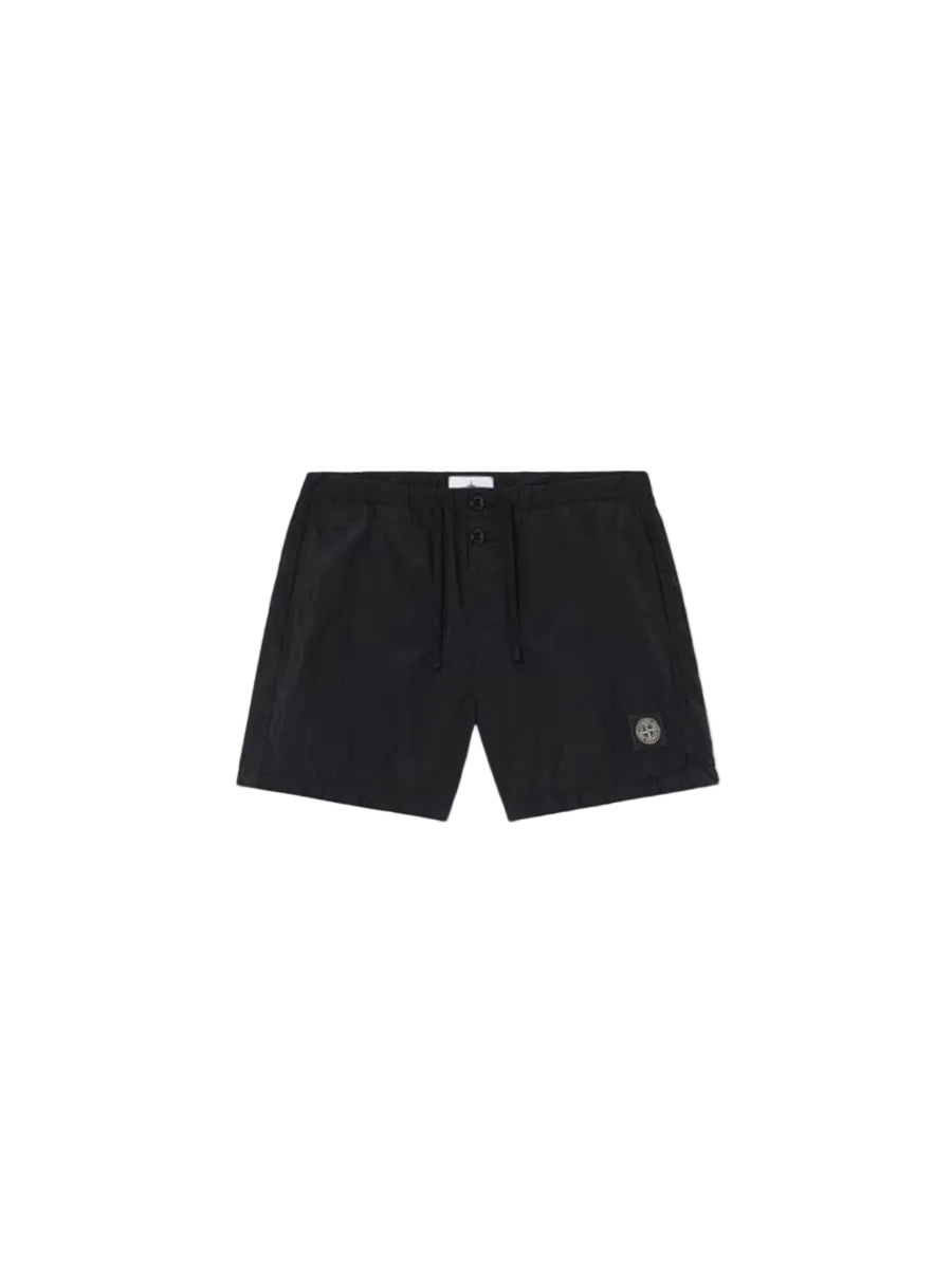 Slim-fit swim shorts with pockets-STONE ISLAND-311429-S-Verso