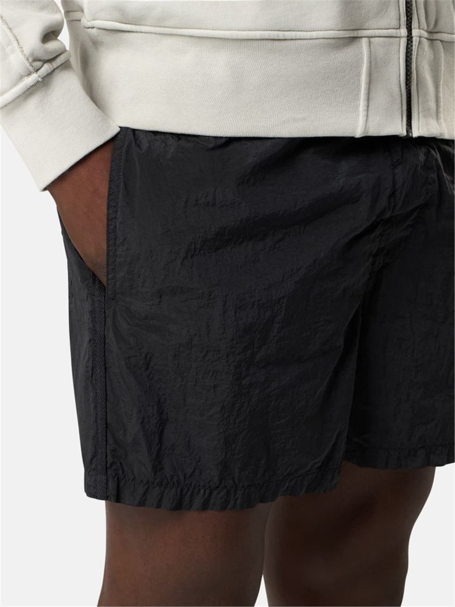 Slim-fit swim shorts with pockets-STONE ISLAND-Verso