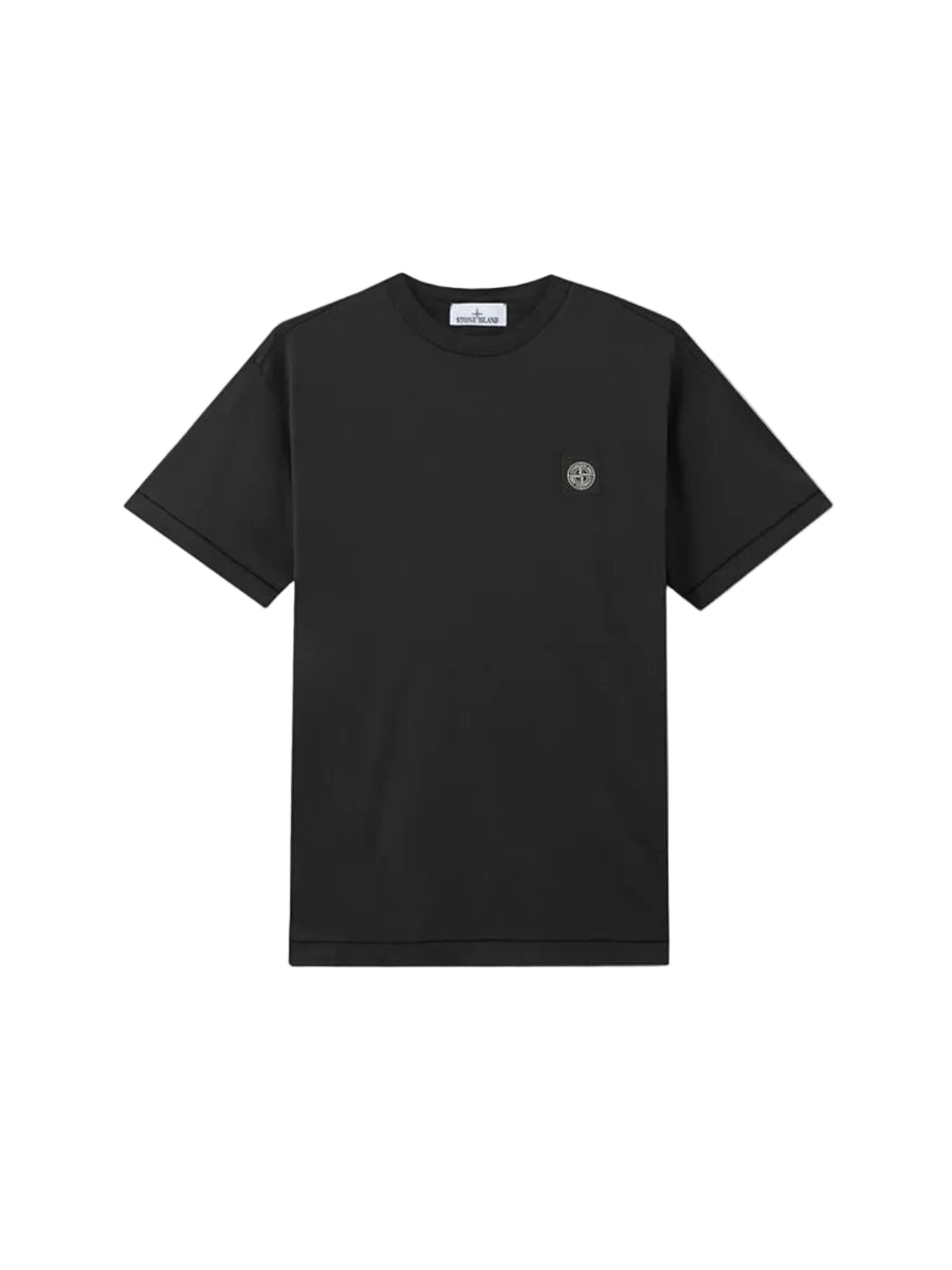Slim-fit t-shirt with compass patch-STONE ISLAND-311435-XS-Verso