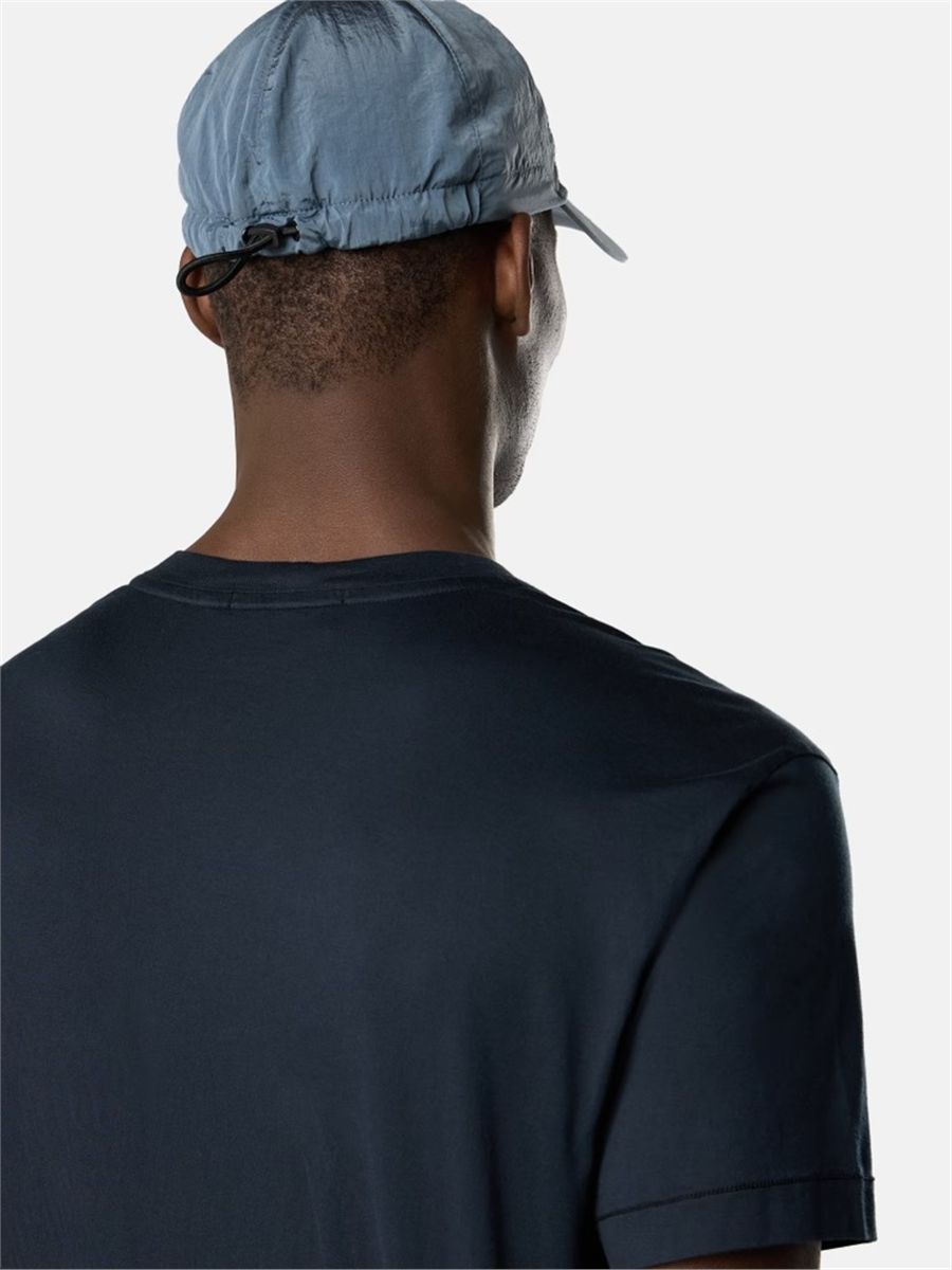 Slim-fit t-shirt with compass patch-STONE ISLAND-Verso