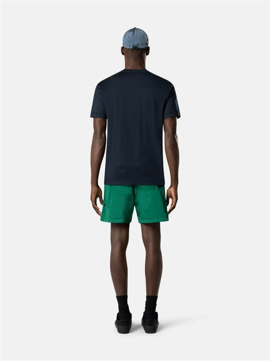 Slim-fit t-shirt with compass patch-STONE ISLAND-Verso