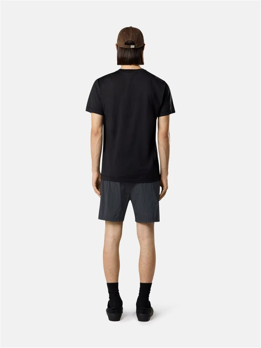 Slim-fit t-shirt with compass patch-STONE ISLAND-Verso