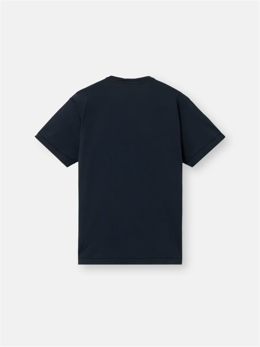 Slim-fit t-shirt with compass patch-STONE ISLAND-Verso