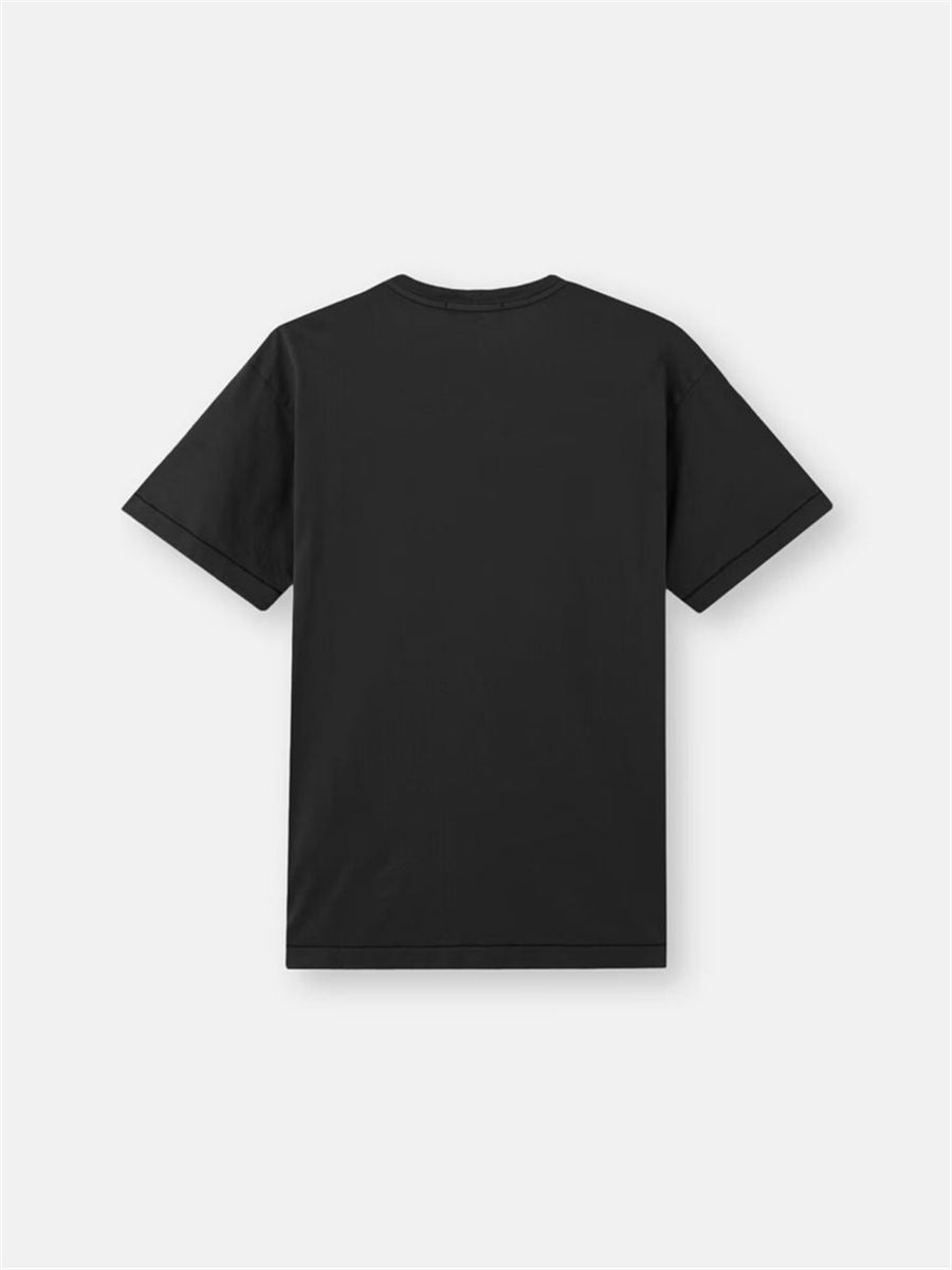 Slim-fit t-shirt with compass patch-STONE ISLAND-Verso