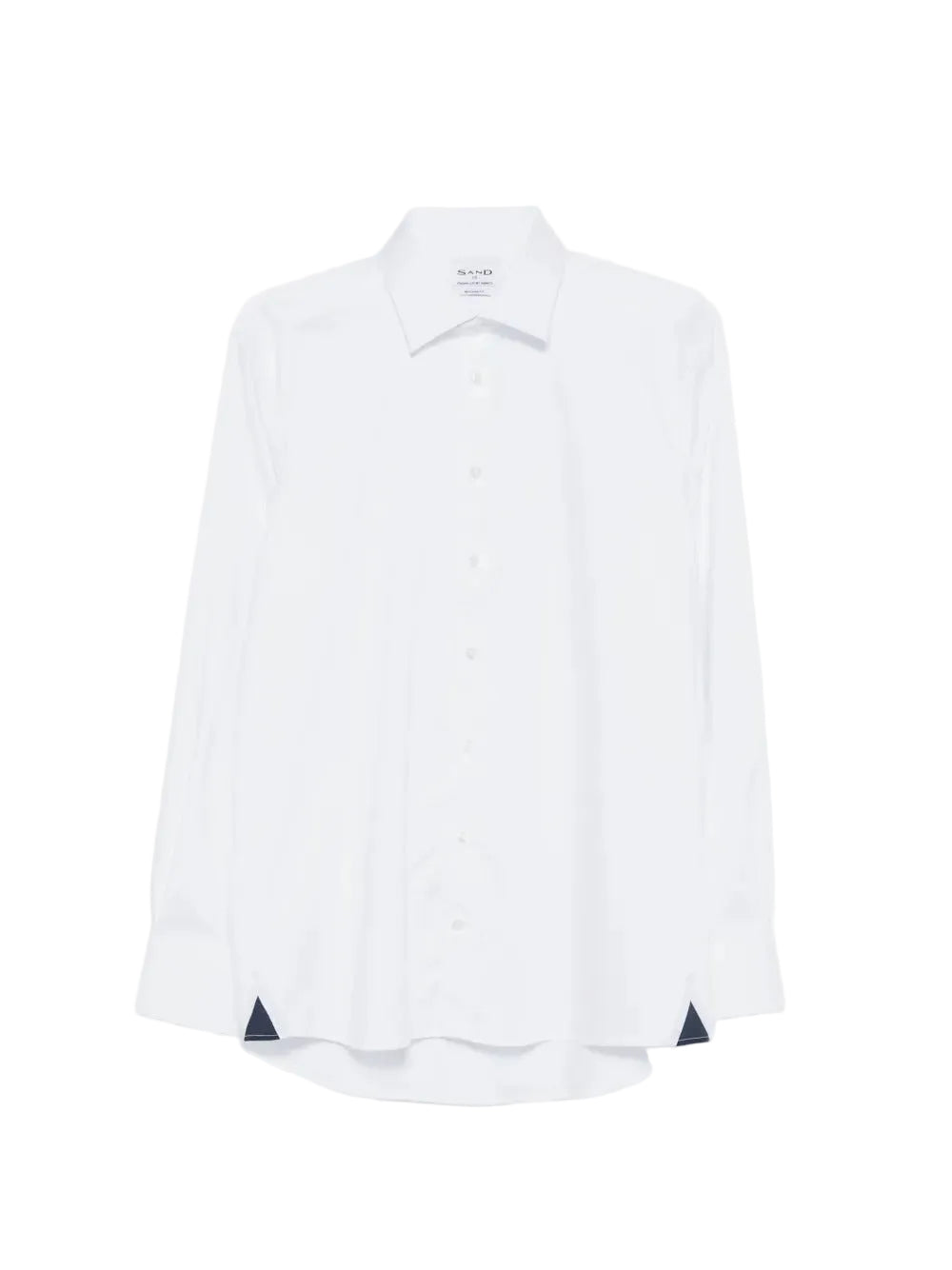 Slim Fit Twill Shirt-SAND-312431-38-Verso