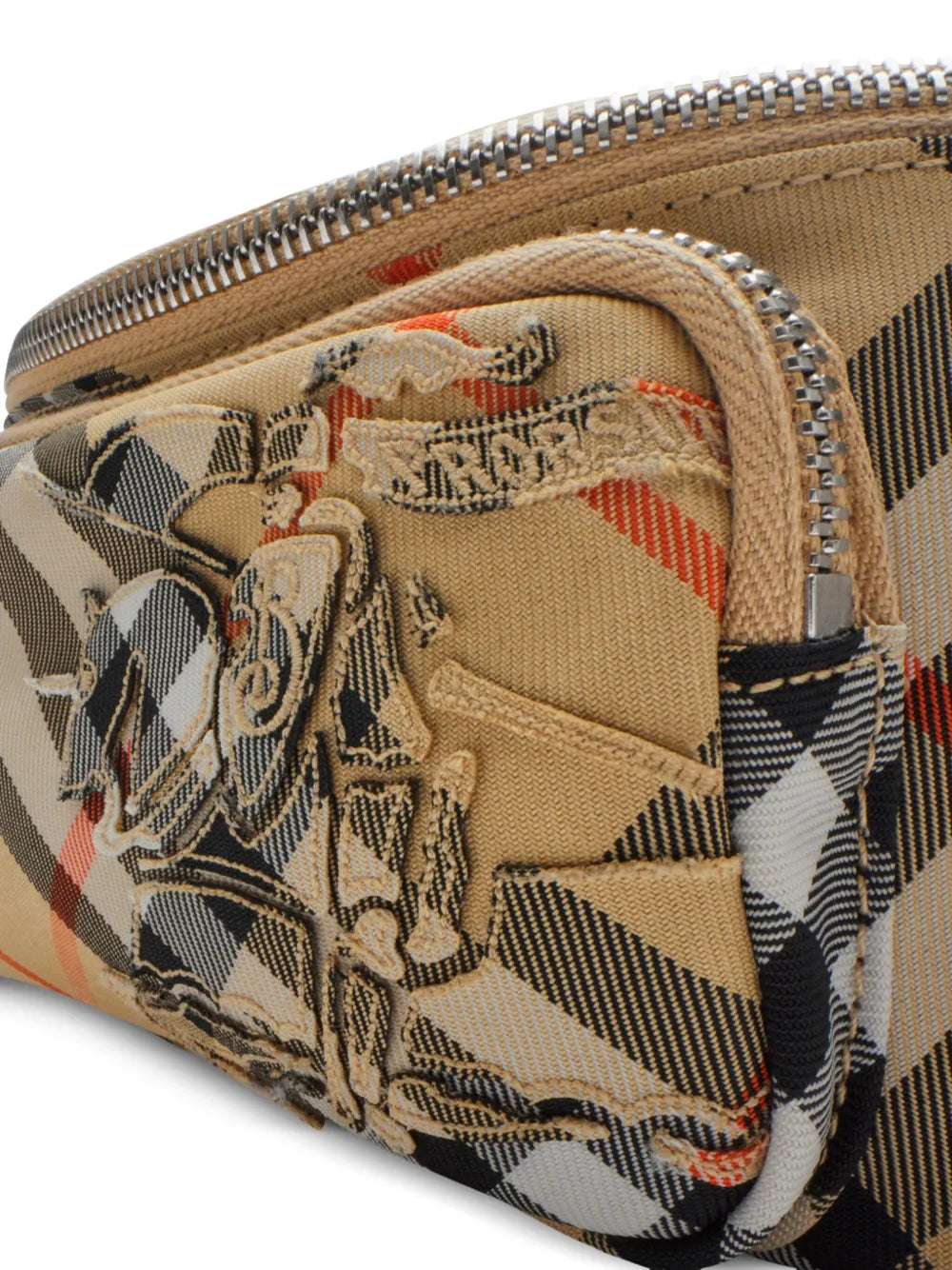 Small Checked Belt Bag-BURBERRY-Verso