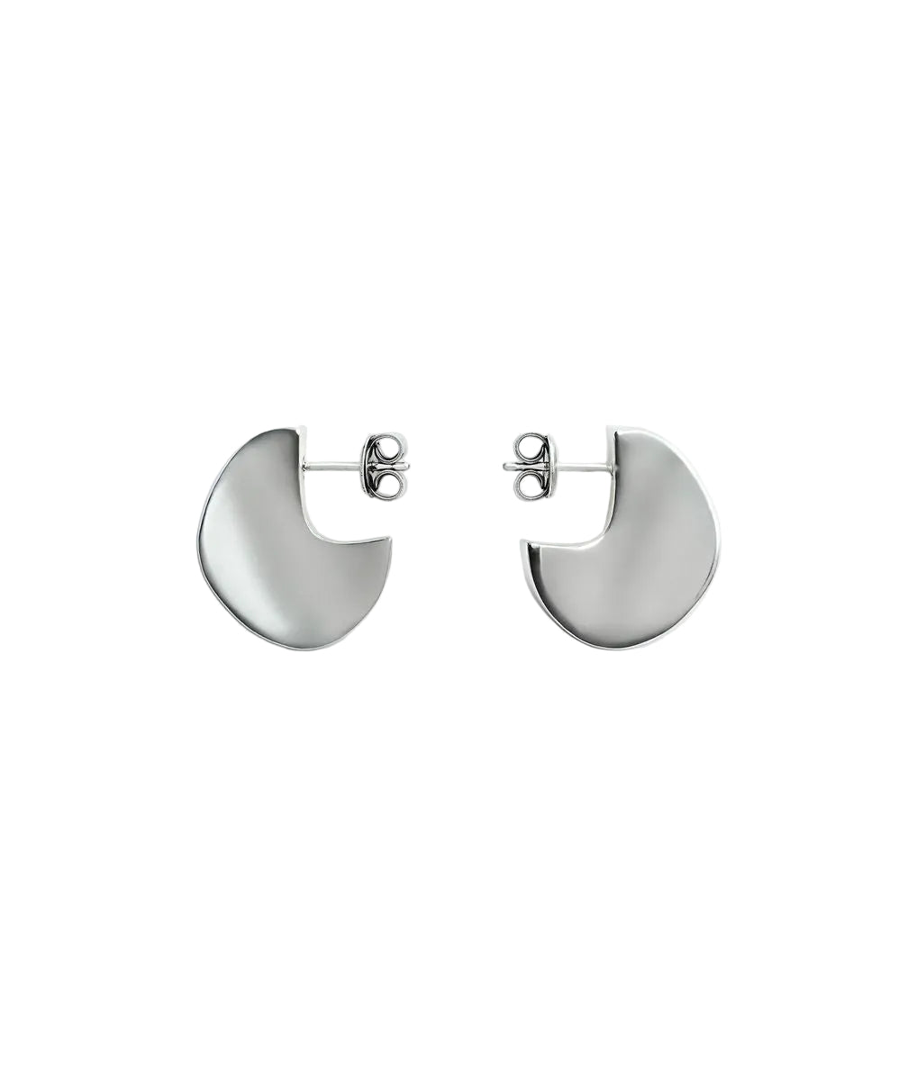 Small disc earrings-BOTTEGA VENETA-309151-TU-Verso