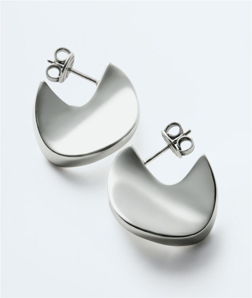 Small disc earrings-BOTTEGA VENETA-Verso
