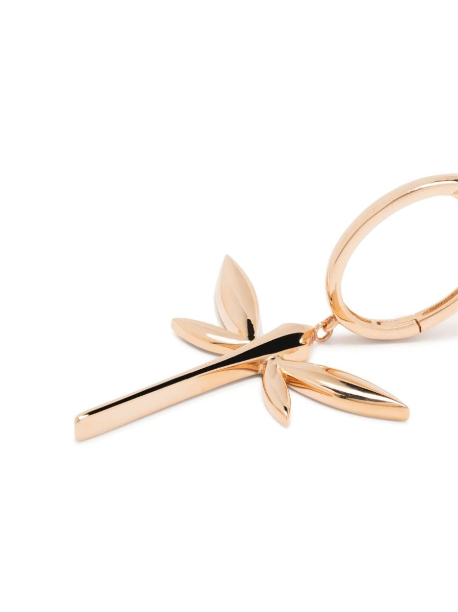 Small dragonfly drop earrings-ANAPSARA-Verso