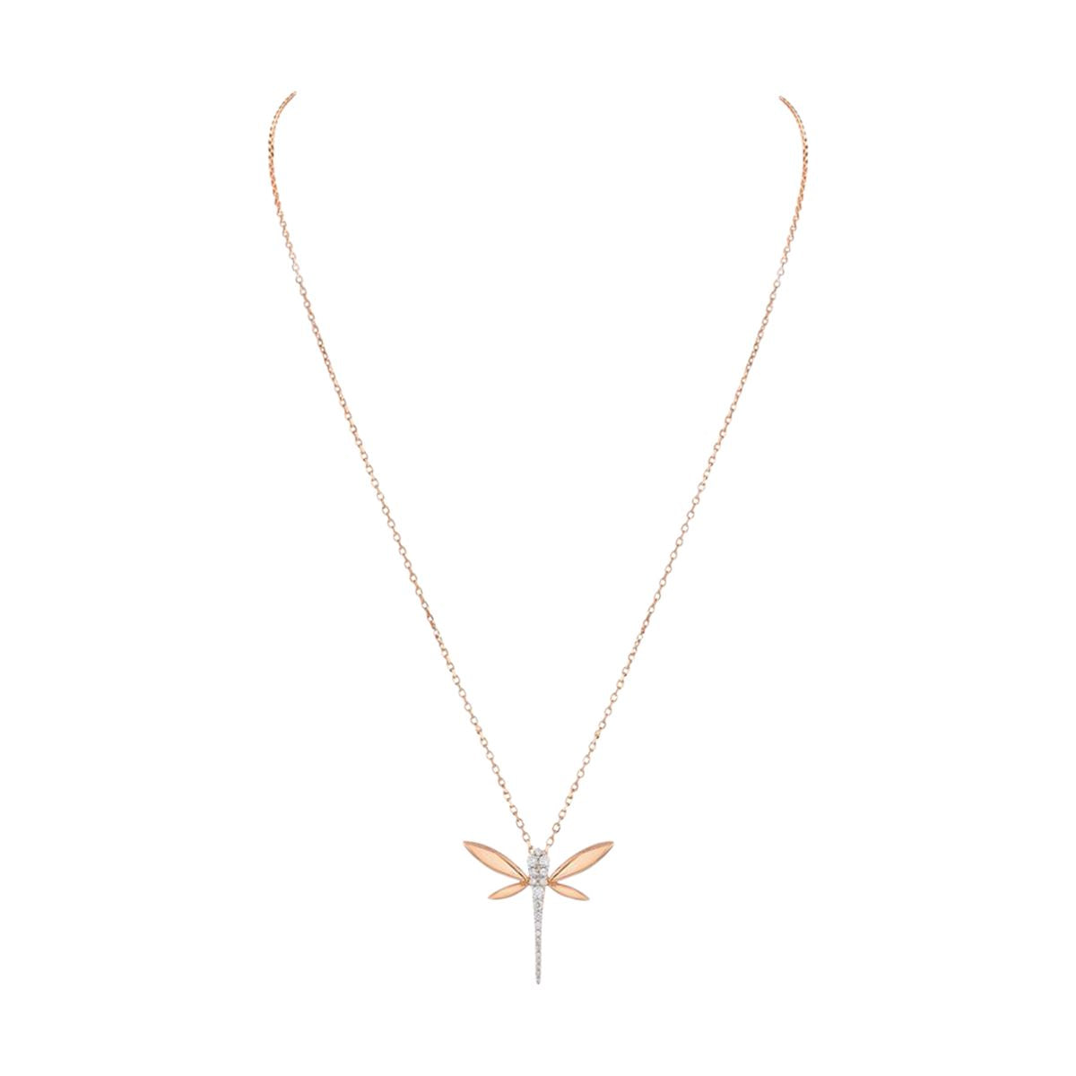 Small dragonfly necklace-ANAPSARA-308898-TU-Verso