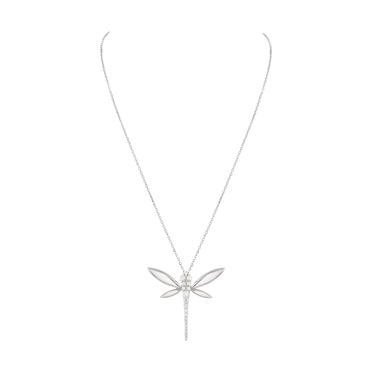 Small dragonfly necklace-ANAPSARA-Verso