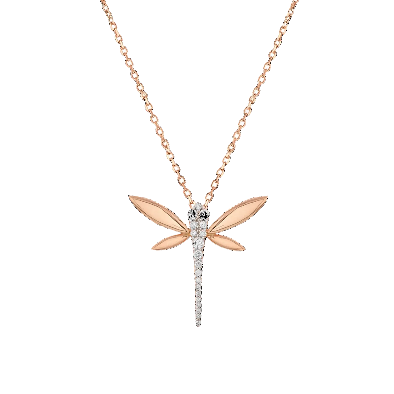 Small Dragonfly Necklace-ANAPSARA-Verso
